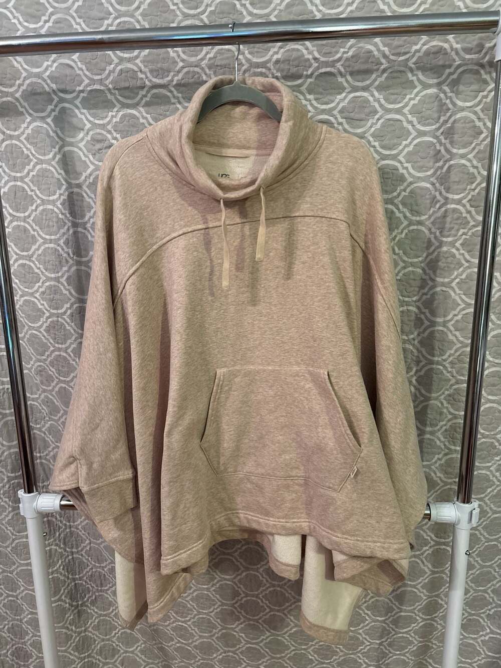 UGG Pichot Cowl Neck Poncho Sweater XS/S
